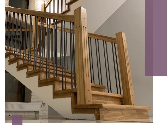 Реставрация деревянных и металлических лестниц в Москве