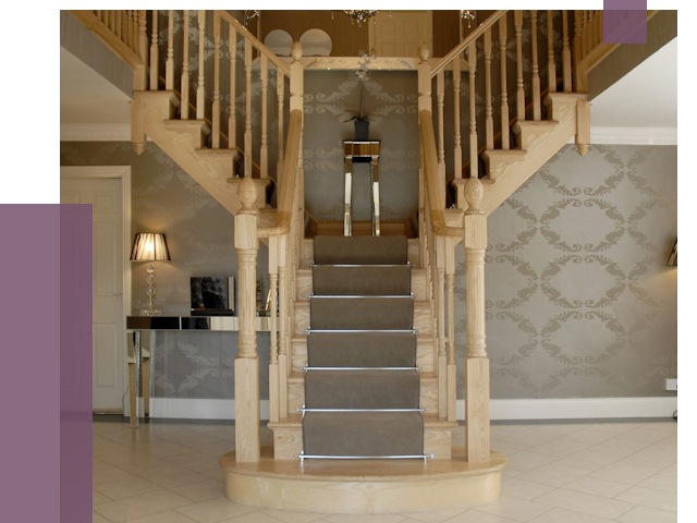 Монтаж деревянных лестниц в Москве от 7989 руб. 