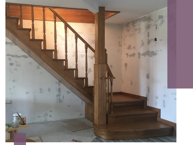 Ремонт деревянных лестниц в Москве: быстро и качественно