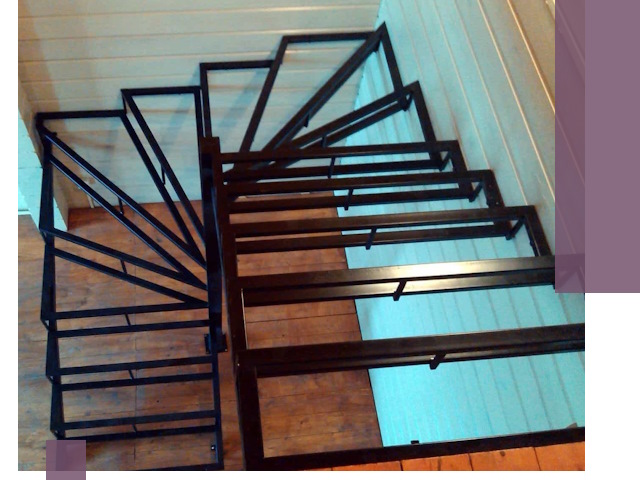 Изготовление металлических лестниц любой сложности в Москве