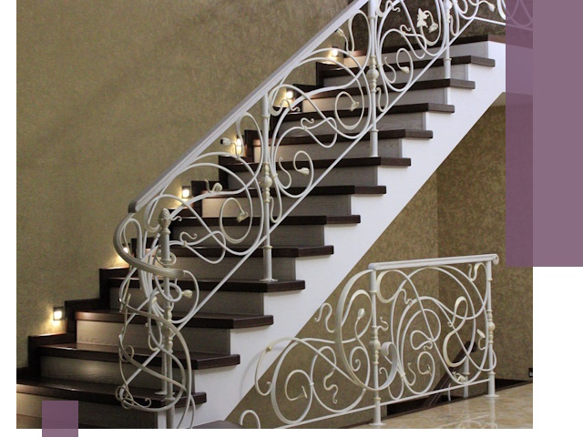 Кованые лестницы под ключ в Москве — изготовление и монтаж