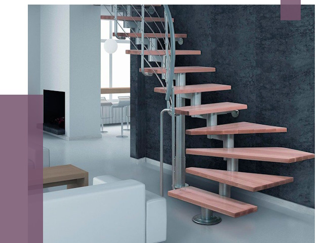 Модульные лестницы в Москве от 17695 руб. — купить в ПРОЛЁТМск