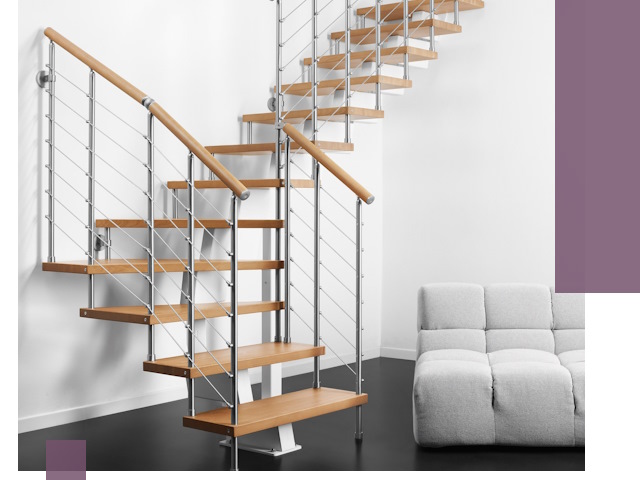 Модульные лестницы под ключ в Москве — монтаж и изготовление