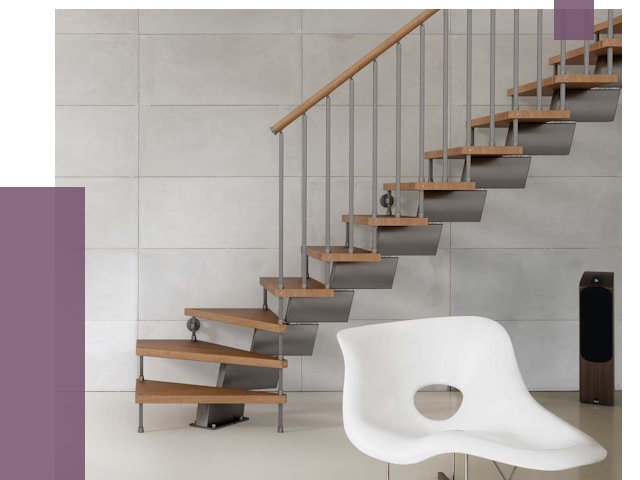 Монтаж модульных лестниц в Москве от 6649 руб. 