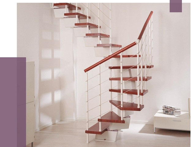 Изготовление лестниц на больцах в Москве от 10188 руб. | ПРОЛЁТМск