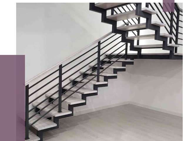 Лестницы на металлокаркасе под ключ в Москве от 13405 руб. | ПРОЛЁТМск