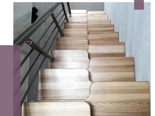 Лестницы гусиный шаг в Москве от 13673 руб. под ключ | ПРОЛЁТМск