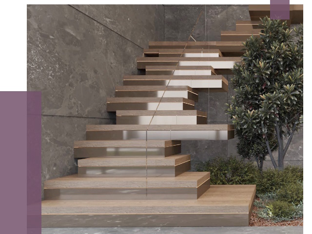 Современные лестницы в Москве от 14477 руб. | ПРОЛЁТМск