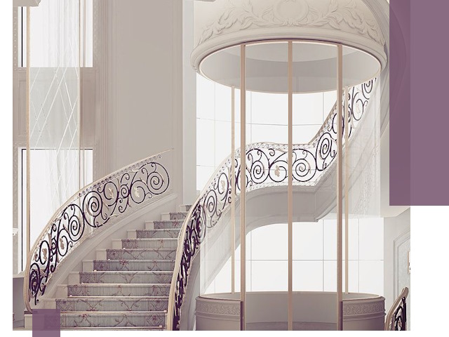 Элитные лестницы на заказ высокого класса в Москве