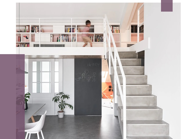 Лестницы для двухуровневой квартиры в Москве от 184989 руб. | ПРОЛЁТМск