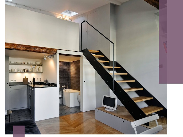 Лестницы на антресоль под ключ в Москве — изготовление и монтаж