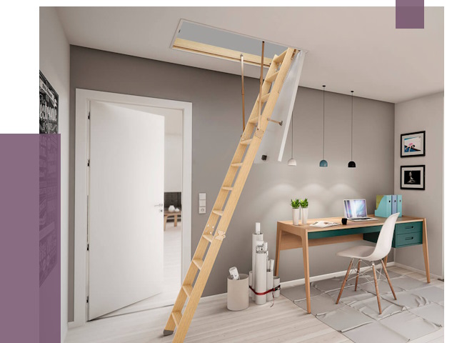 Чердачные лестницы в Москве — от 15282 руб. | ПРОЛЁТМск