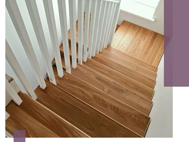 Лестницы из бука в Москве: изготовление, монтаж и демонтаж