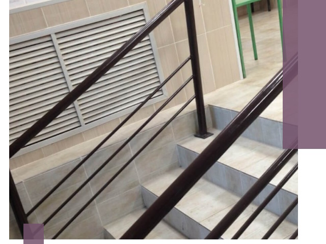 Изготовление перил из металла под ключ в Москве