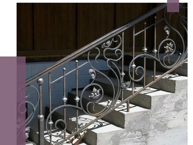 Кованые перила в Москве от 9115 руб. под ключ — качество от ПРОЛЁТМск