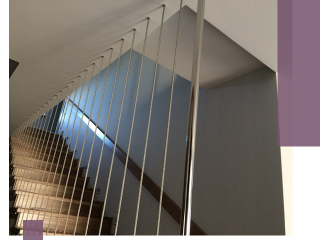 Тросовые перила под ключ в Москве — производство и монтаж