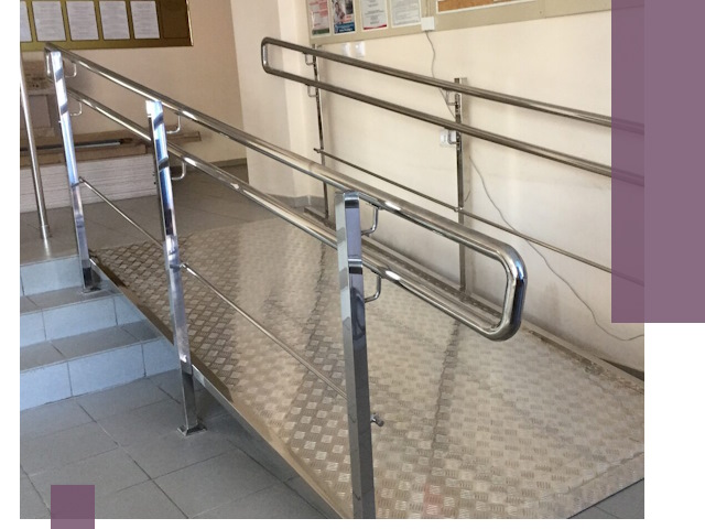 Перила для инвалидов в Москве — надежные поручни и ограждения