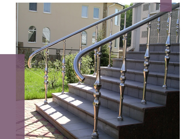 Перила для крыльца в Москве от 11260 руб. — монтаж ПРОЛЁТМск