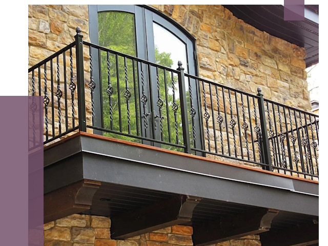 Балконные ограждения в Москве от 8418 руб. — купить | ПРОЛЁТМск