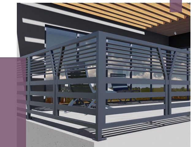 Изготовление балконных ограждений в Москве от 11260 руб. | ПРОЛЁТМск