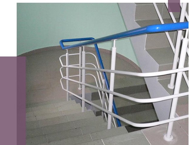 Перила в подъезде в Москве — установка и замена от 7775 руб. | ПРОЛЁТМск