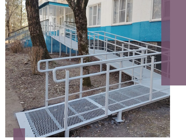 Пандусы под ключ в Москве: изготовление, монтаж и демонтаж