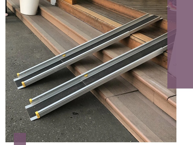 Телескопические пандусы под ключ в Москве — изготовление и монтаж