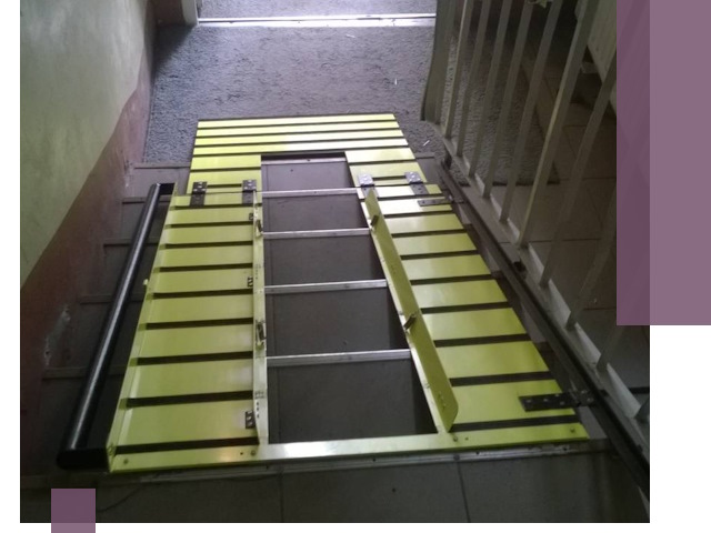 Профессиональный монтаж пандуса в подъезд в Москве