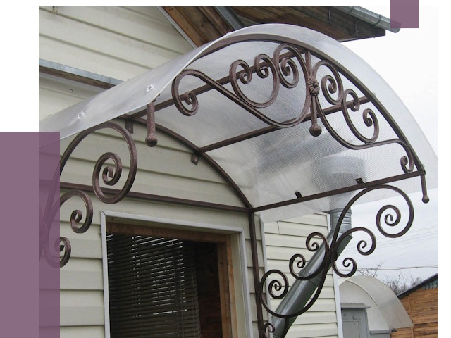 Изготовление козырьков в Москве от 7721 руб. — заказать | ПРОЛЁТМск