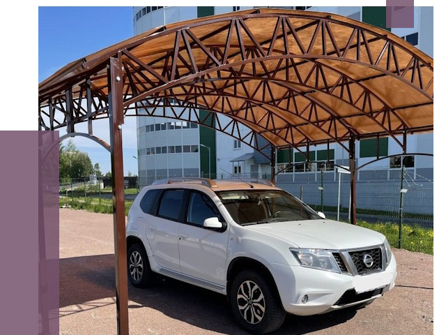 Недорогие навесы в Москве от 45041 руб.  | ПРОЛЁТМск