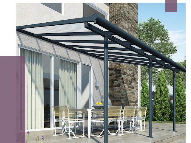 Навесы пристенные в Москве от 9544 руб. — монтаж и установка | ПРОЛЁТМск