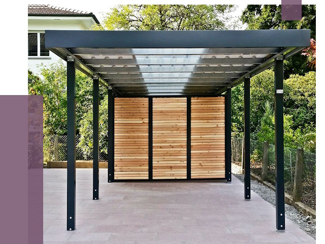 Отдельно стоящие навесы во дворе в Москве от 84183 руб. | ПРОЛЁТМск