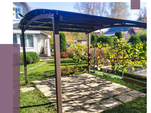 Навесы для дачи в Москве от 13351 руб. под ключ — ПРОЛЁТМск