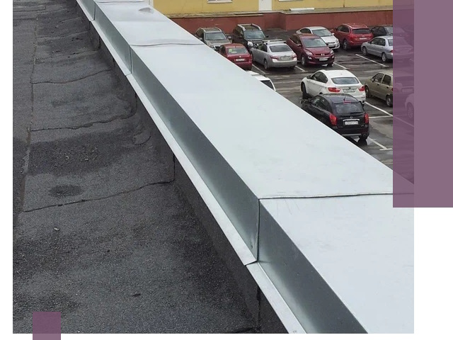 Изготовление парапетов из металла и нержавейки в Москве