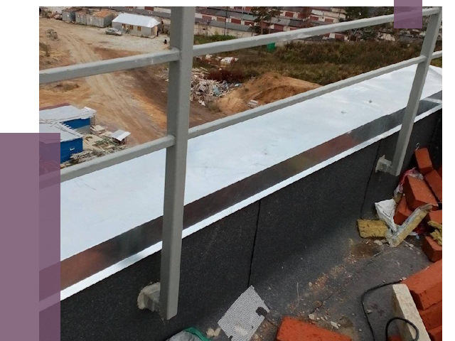 Монтаж парапетов в Москве от 4504 руб.  | ПРОЛЁТМск