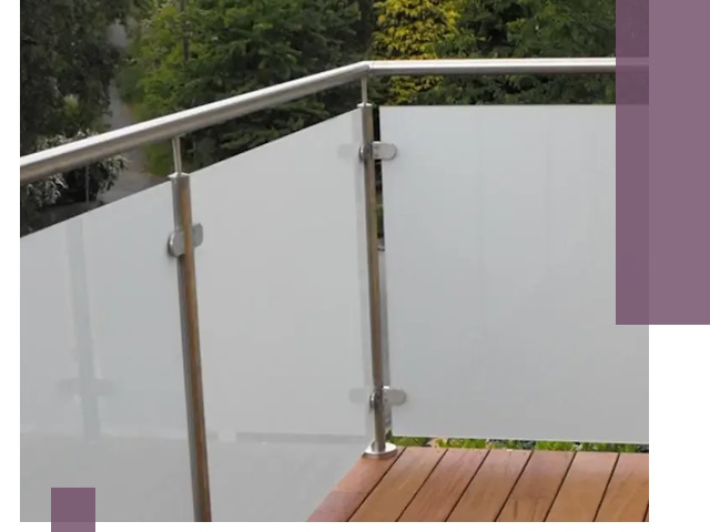 Алюминиевые парапеты для балконов и террас в Москве