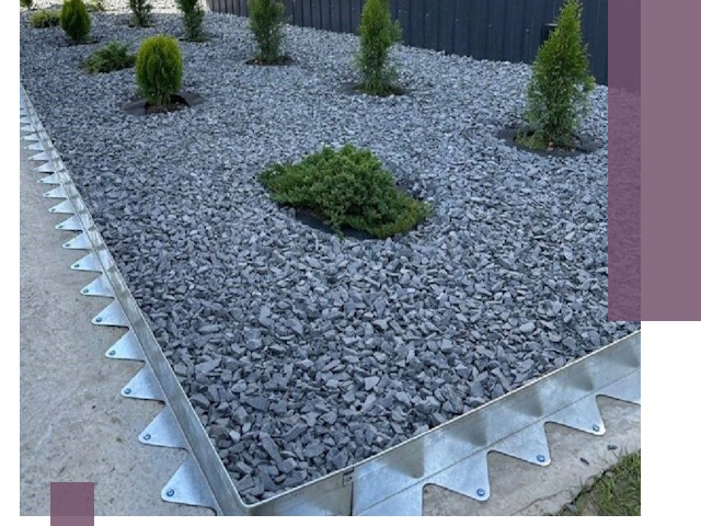 Оцинкованные металлические бордюры под заказ в Москве