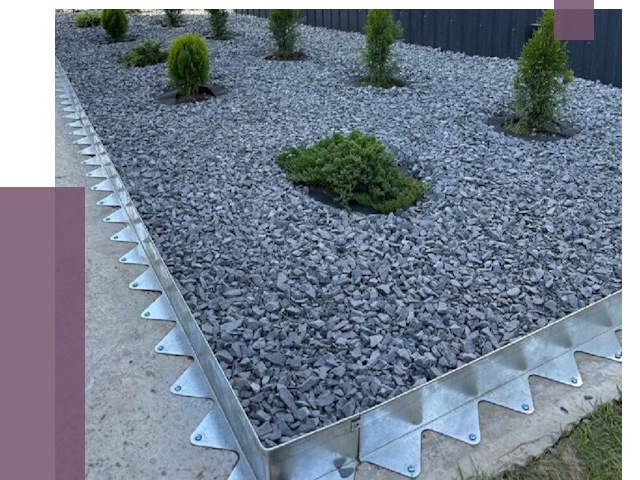 Металлические бордюры для клумб в Москве от 4558 руб.