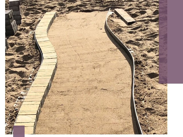 Металлические бордюры для тротуаров в Москве — прочные и долговечные