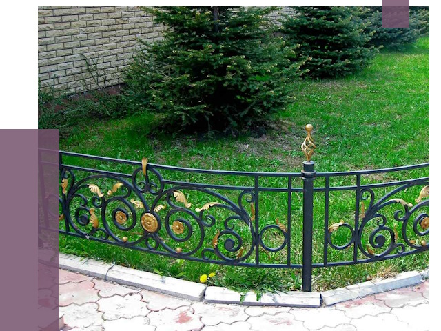 Кованые газонные ограждения в Москве от 7989 руб. — ПРОЛЁТМск