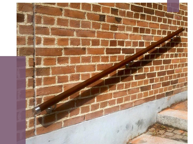 Изготовление пристенных поручней в Москве от 4665 руб. — ПРОЛЁТМск