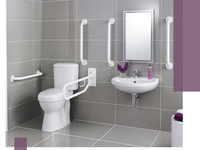 Поручни для санузлов в Москве: установка, ремонт и монтаж